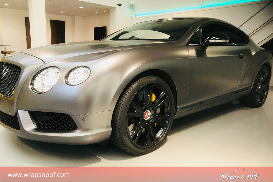 Vehicle-Vinyl-Wrapping-in-London-UK-View-6 Completed Vinyl Wrapping on Bentley