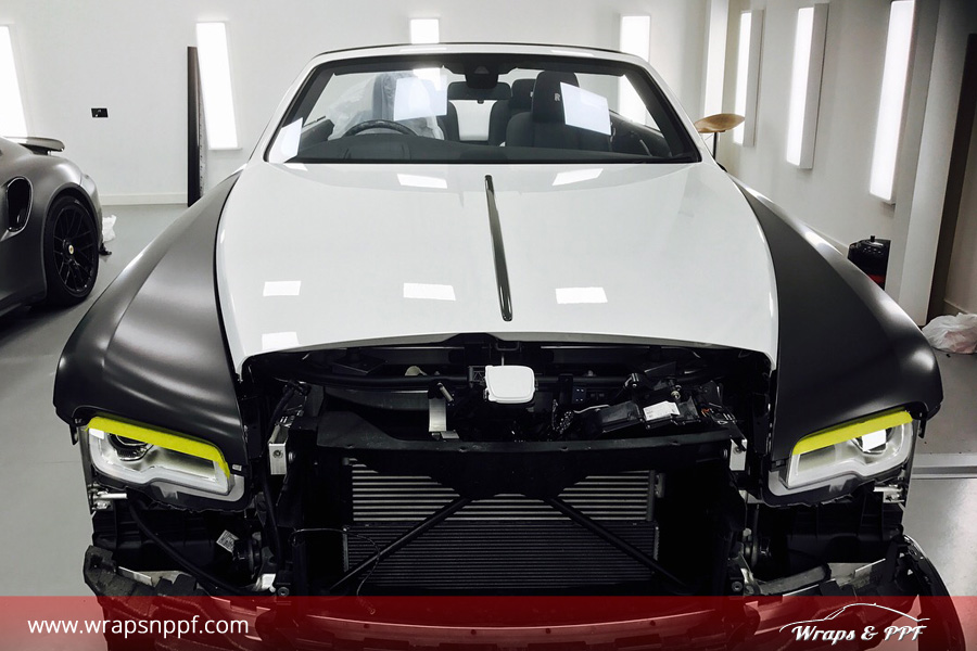 Vehicle-Vinyl-Wrapping-in-London-UK-View-7 Completed Car Wrapping on Rolls-Royce